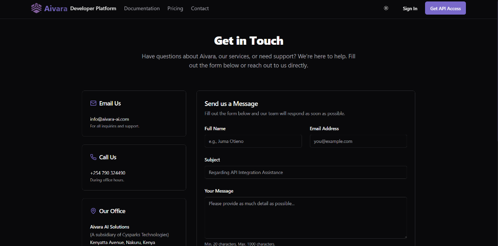 Contact